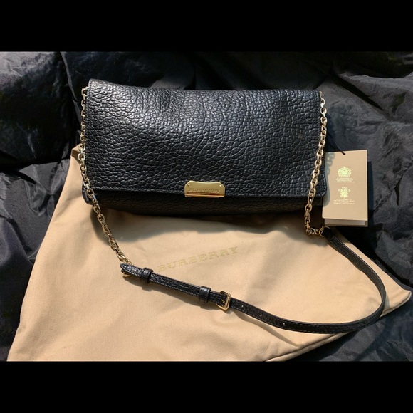 Burberry Grainmediun mildenhall clutch. Black. - Picture 7 of 12
